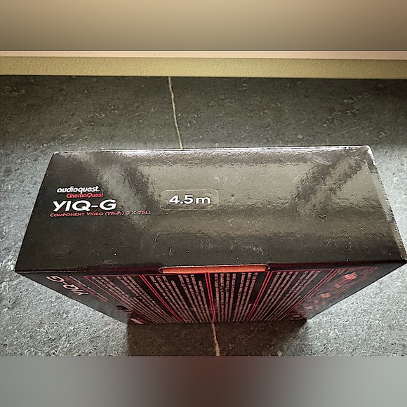 AudioQuest - Cinema Quest YIQ-G
Component Video cables 4.5 m - Picture 4 of 6